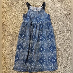 Tea Blue Patterned dress